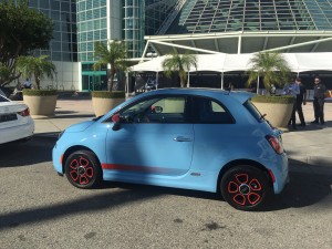 2015 Fiat 500e, Exterior