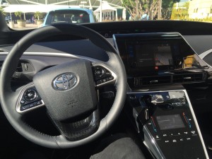 2016 Toyota Mirai, Interior