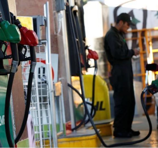 Mexico city gas station