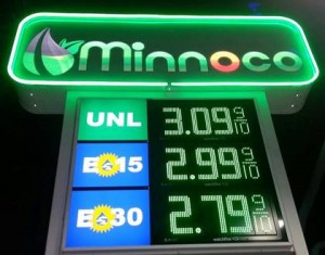 E15 and E30 prices
