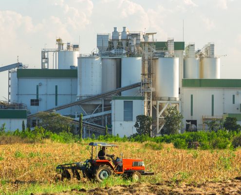 ethanol plant-tractor