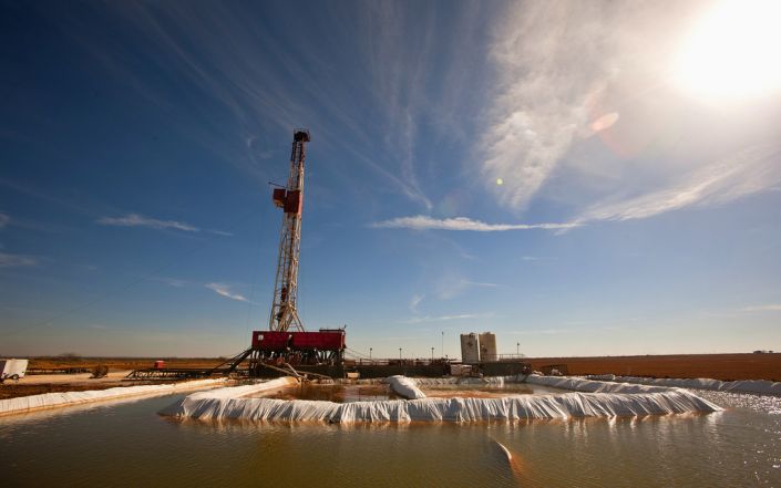 shale well